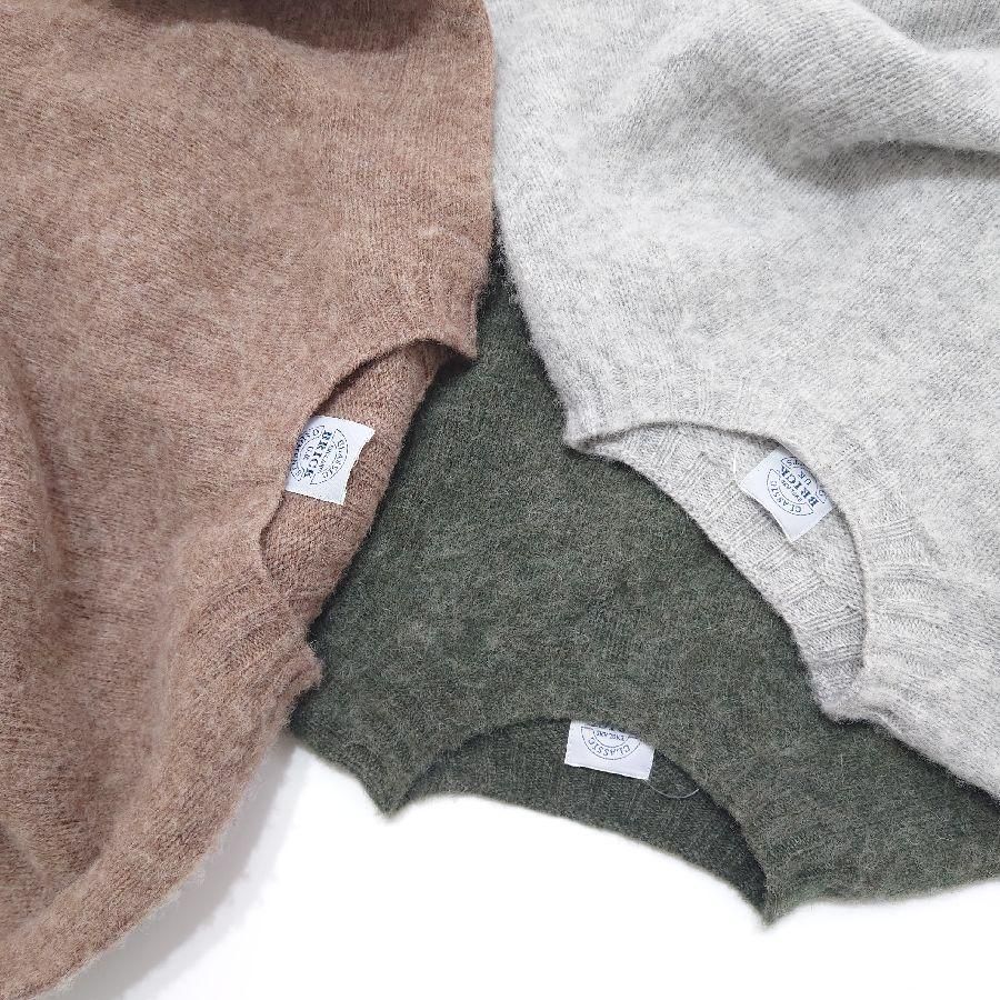 BRIC（ブリック）Shetland wool sweater（シェットランドウール