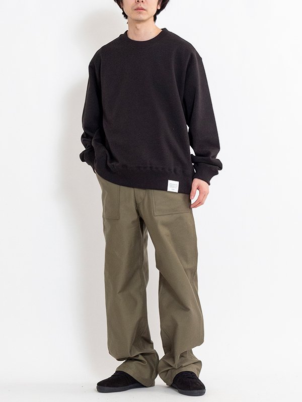 BACK SATIN BAKER PANTS-バックサテンベイカーパンツ-HYKE（ハイク