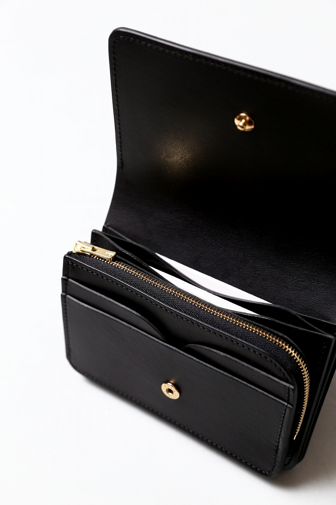 forme（フォルメ）Short Wallet（ALL Black）Serpentine｜通販 - ソコノワ