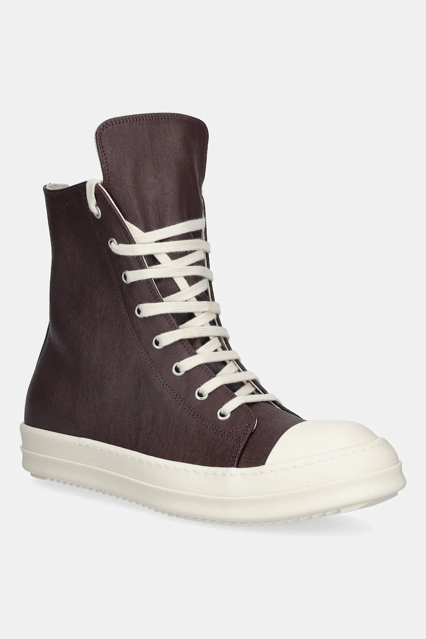 Rick Owens trainers Vintage High Sneaks men's brown color
