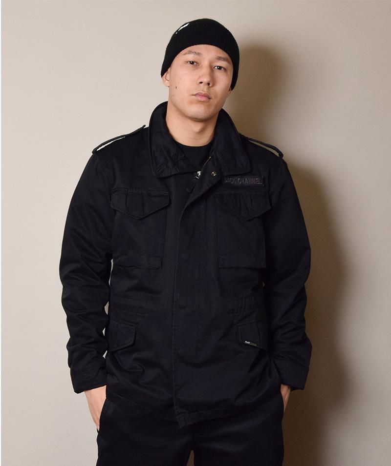 BACK CHANNEL- BACK CHANNEL x AVIREX M-65 JACKET - STRANGLE