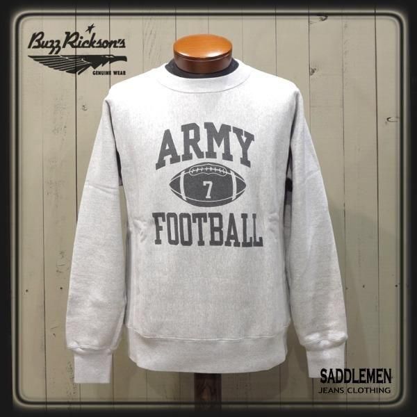 バズリクソンズ「ARMY FOOTBALL」スウェット - アメカジ｜サドルメン