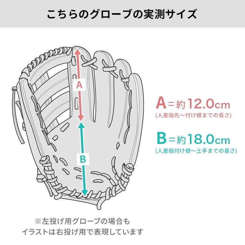 全紐交換済み】 アンダーアーマー 軟式グローブ / 投手用 型付け済み