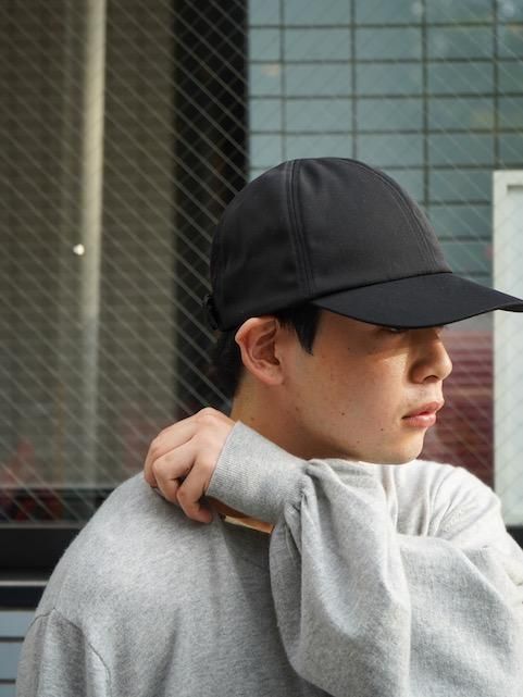 COMESANDGOES（カムズアンドゴーズ）CLEAR TWILL CAP（BLACK）公式通販