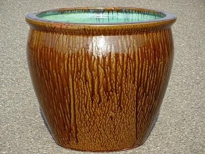 水鉢3-特大 - 常滑焼 陶器 陶磁器 販売・通販 豊和製陶