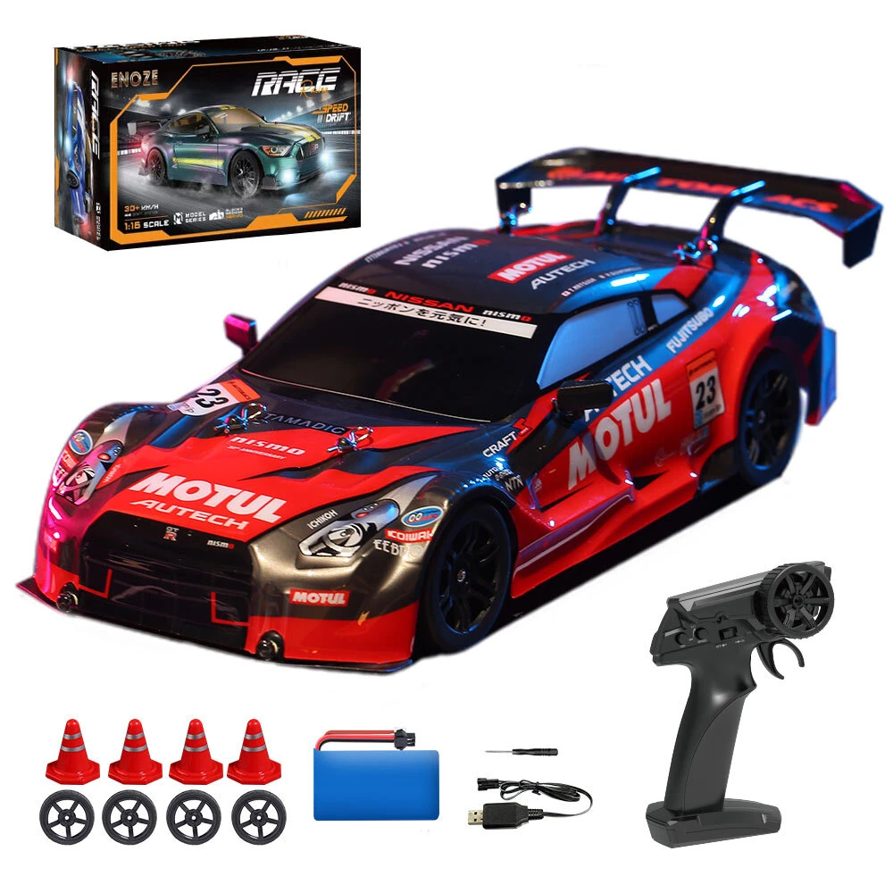 ENOZE 8100 8101 1/16 2.4G 4WD GTR/BRZ フル比例ドリフトRCカー RTR