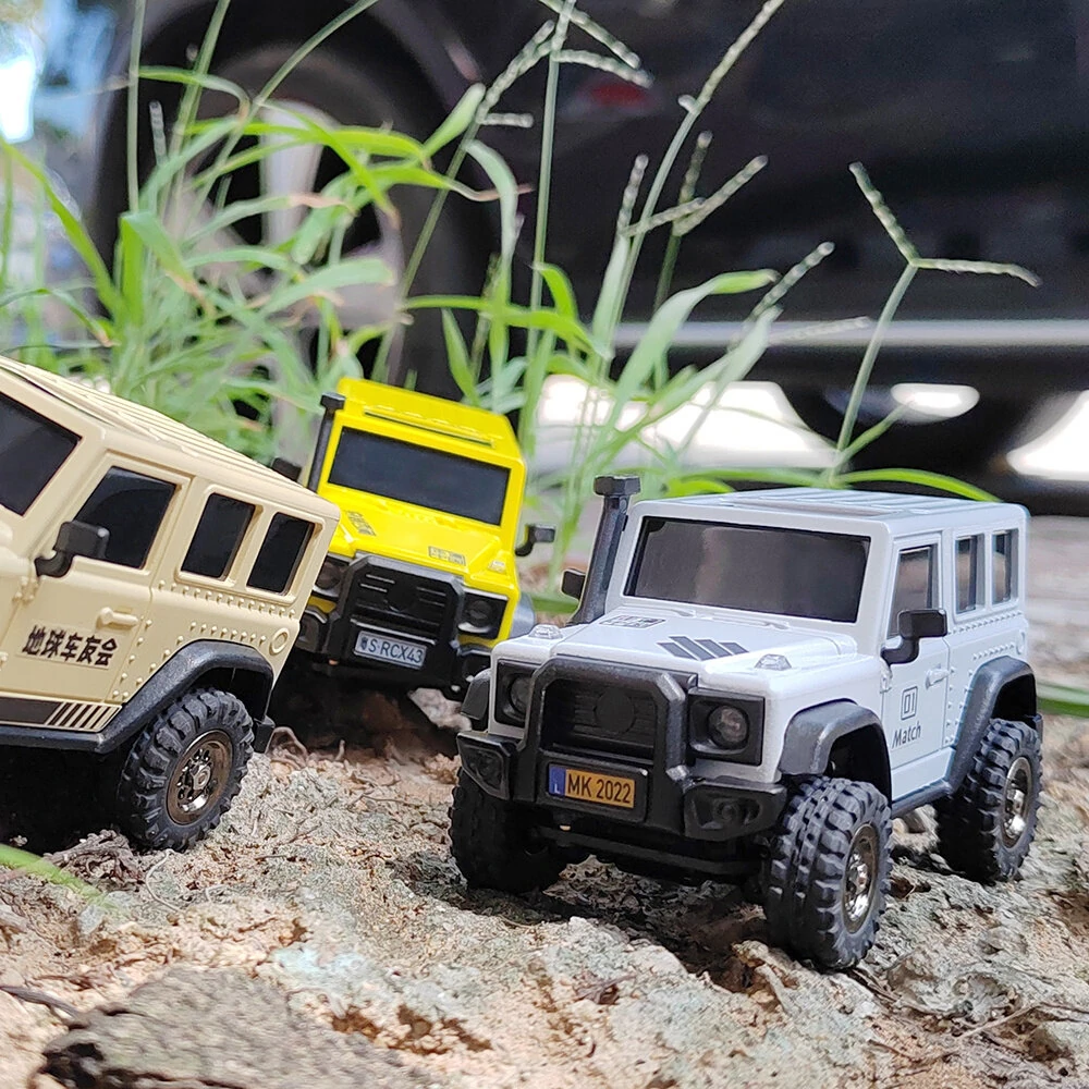 LDARC X43 1/43 2.4G 4WD RCカー ロッククローラー ミニクライミング