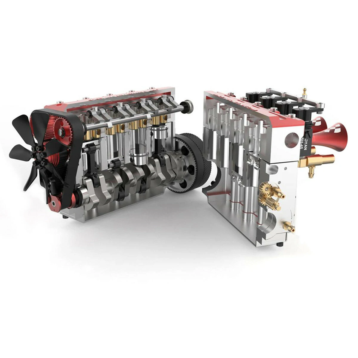 Venda Kit de montagem de motor TOYAN FS-L400 RC Modelo DIY 14cc