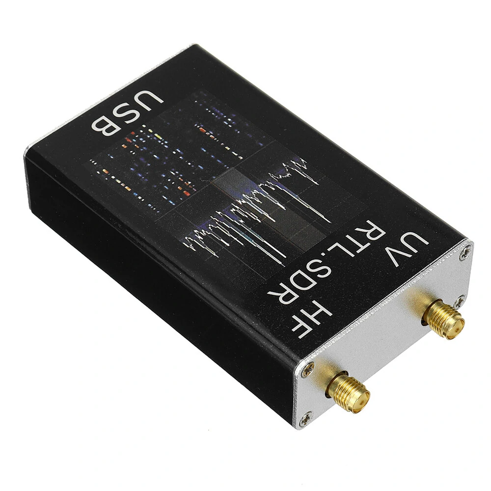 100KHz-1.7GHz フルバンド UV HF RTL-SDR USB チューナー レシーバー