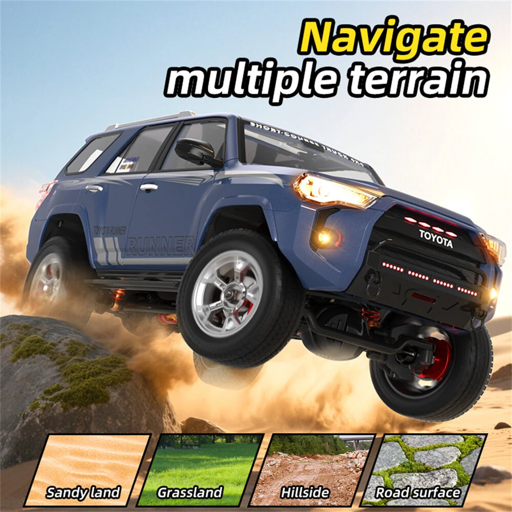 HG TRASPED HG4-209 RTR 1/18 2.4G 4WD RC Car for TOYOTA 4RUNNER