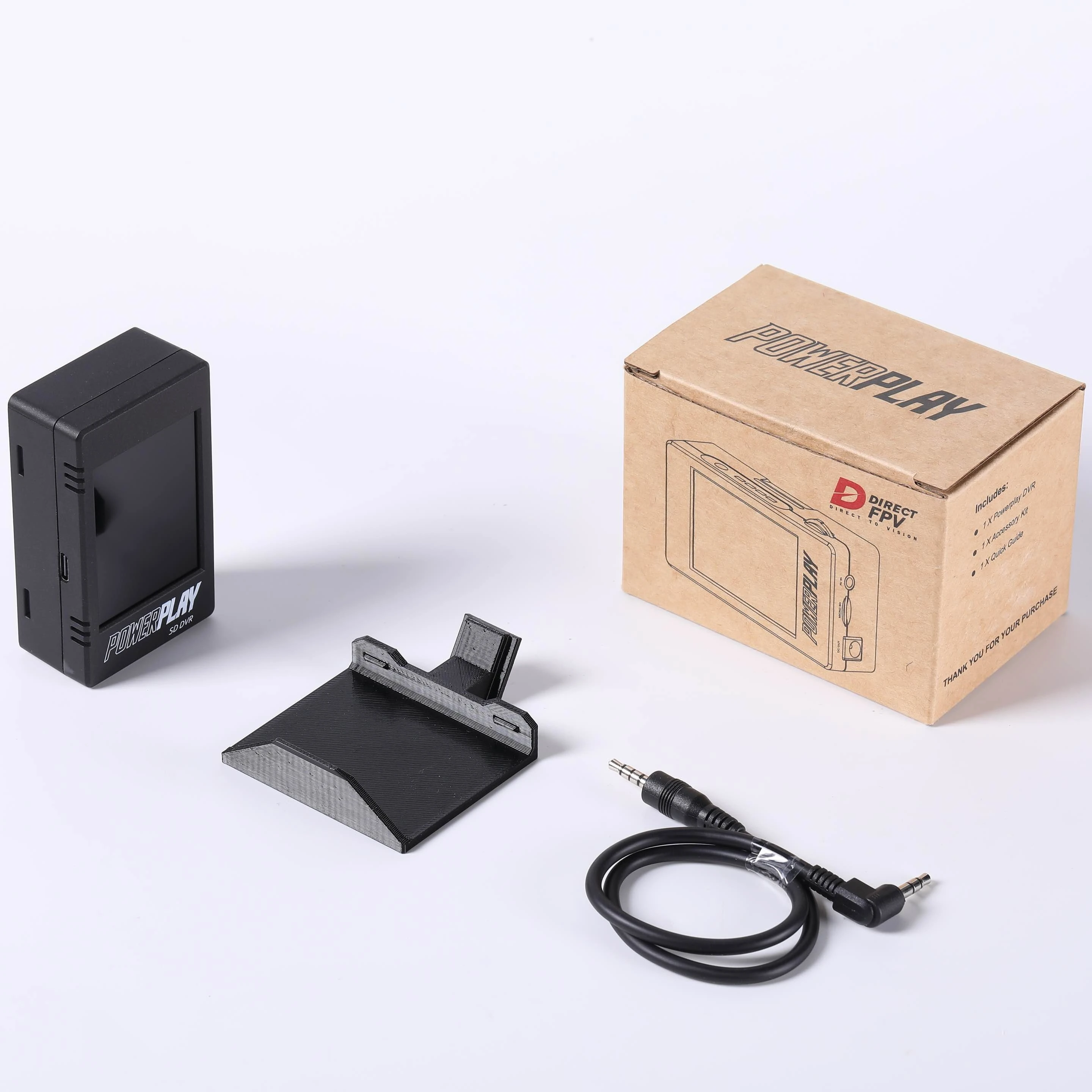 ImmersionRC PowerPlay DVR 720*576/480 アナログからデジタル