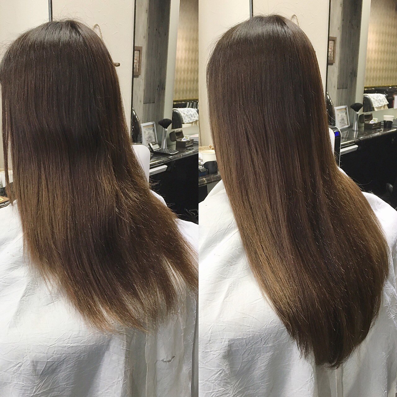 シールエクステ】 40枚 セミロングからロングに_▽：L002526681