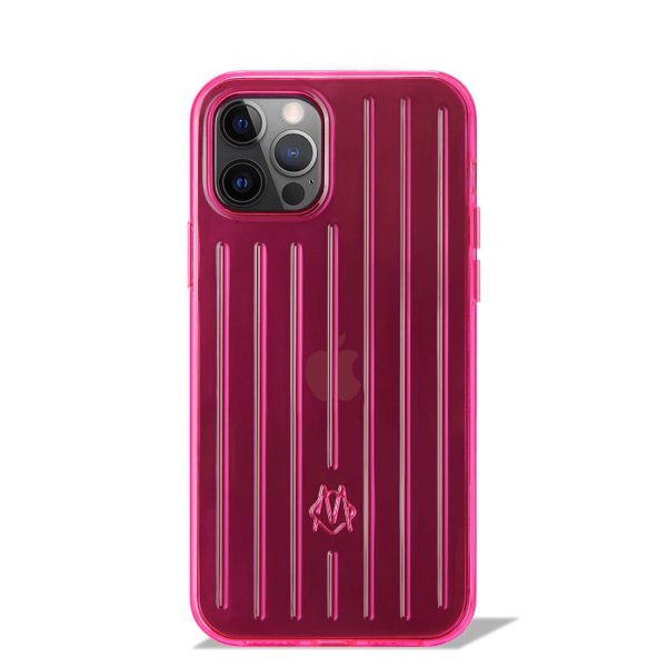 Rimowa Rimowa Neon Pink Case for iPhone 12 & 12 Pro 115.00