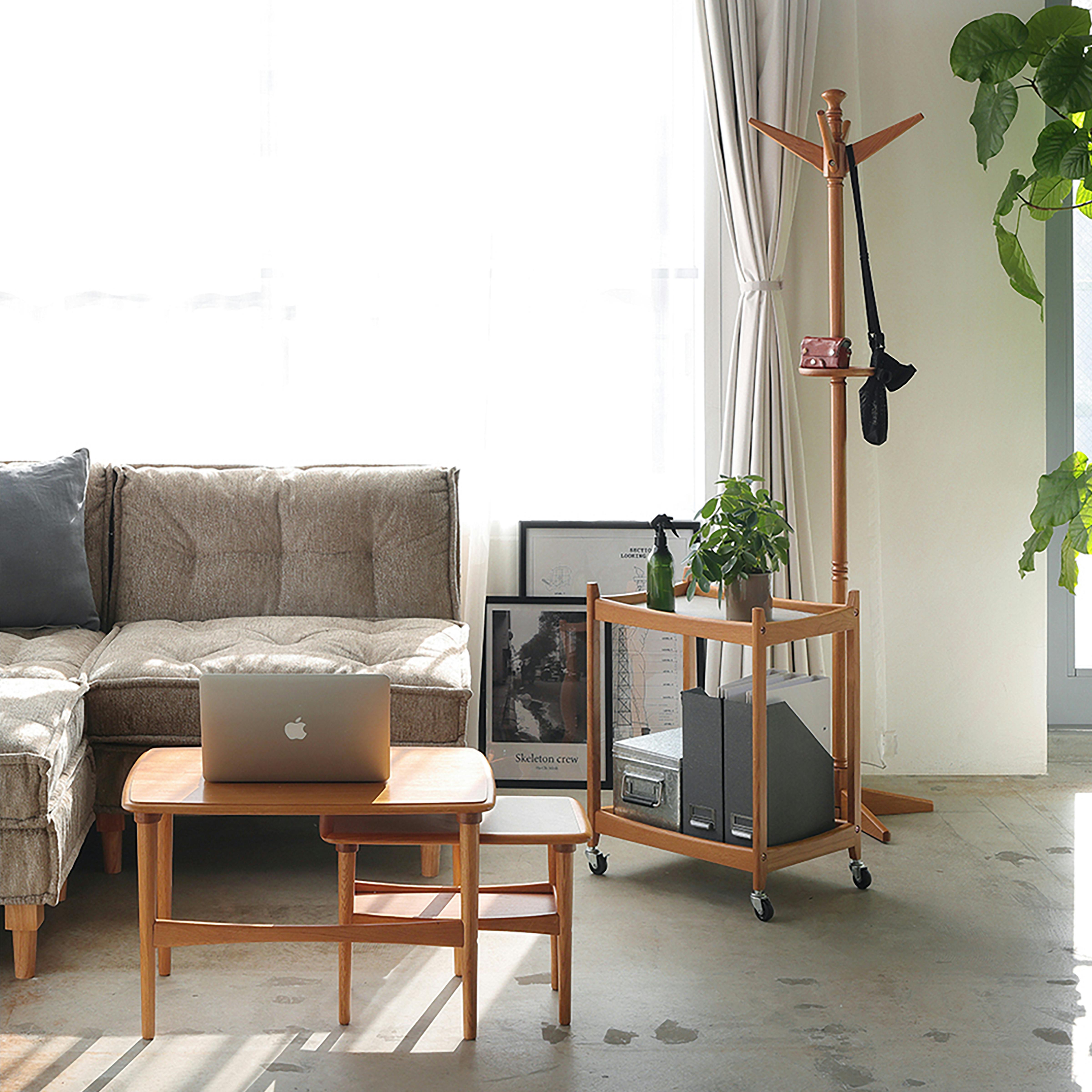 60's北欧ヴィンテージテイストのポールハンガー Herit. Pole Hanger