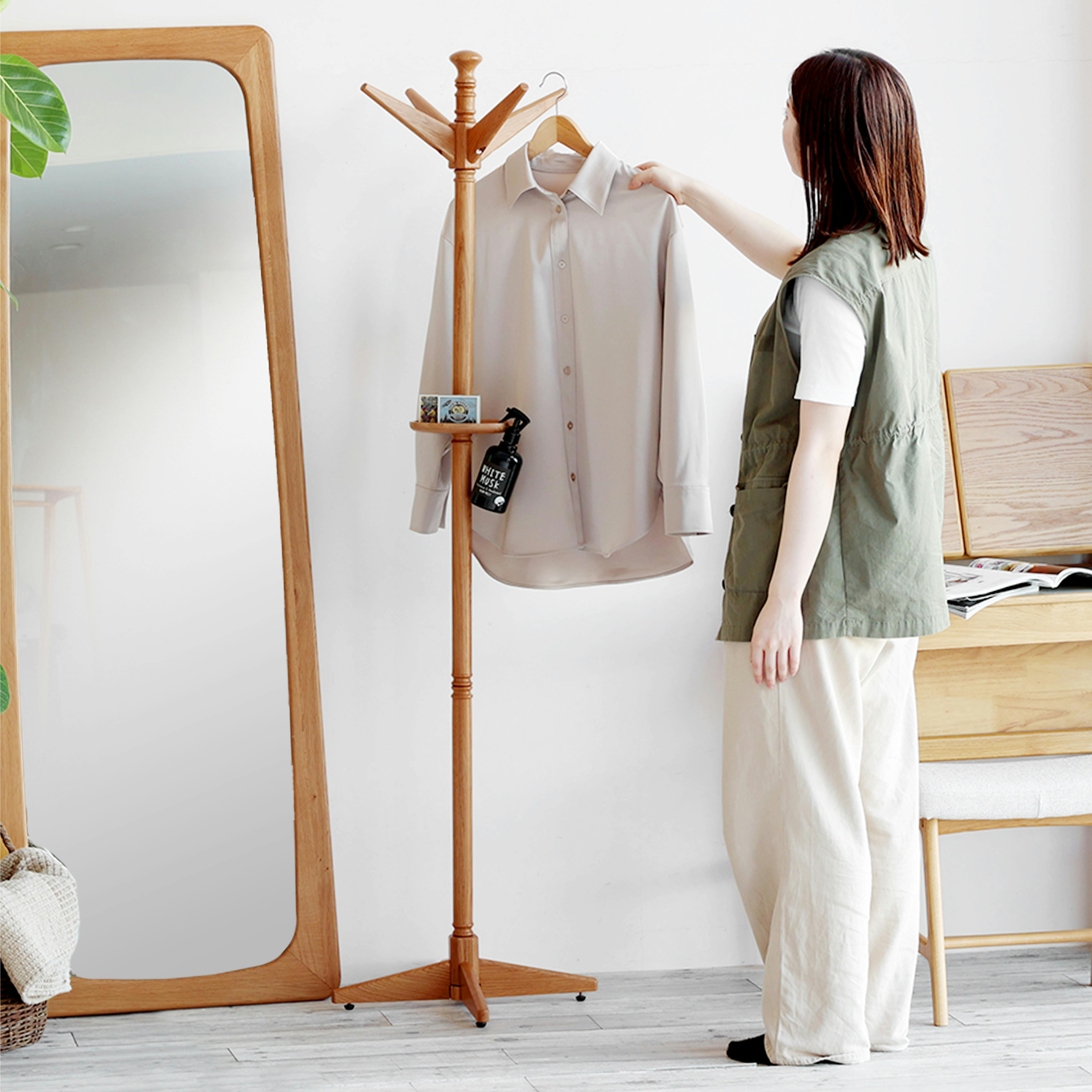60's北欧ヴィンテージテイストのポールハンガー Herit. Pole Hanger