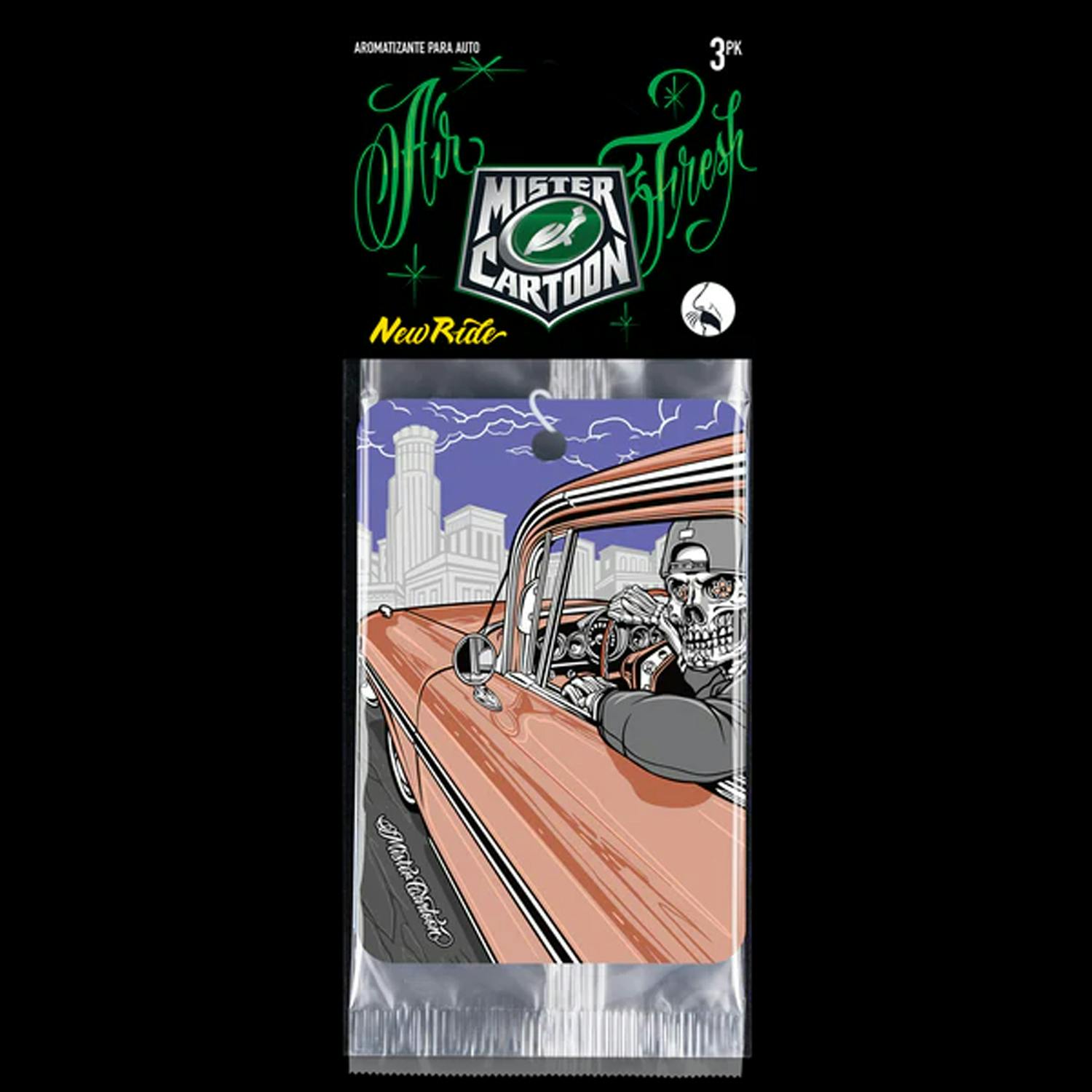 タートルワックス(Turtle Wax) Mister Cartoon ペーパーエアフレッシュ