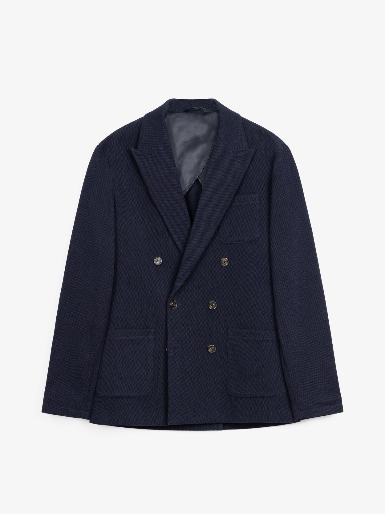 Double Breasted Blazer Knitted Charles - Buy online | John Henric