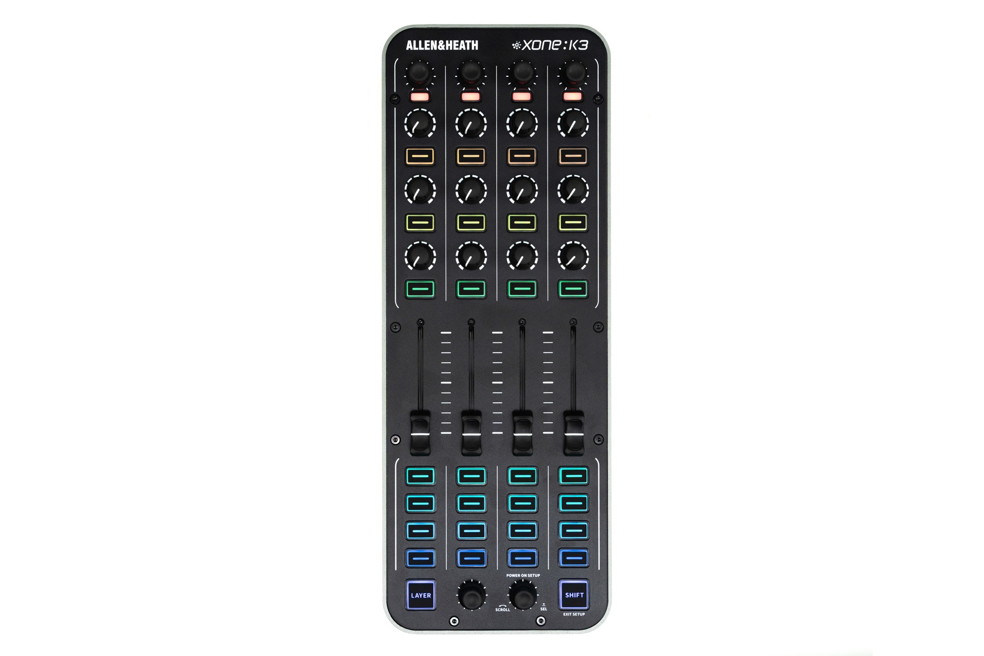 Allen & Heath Xone:K3 | DJ、プロデューサー、パフォーマーのための