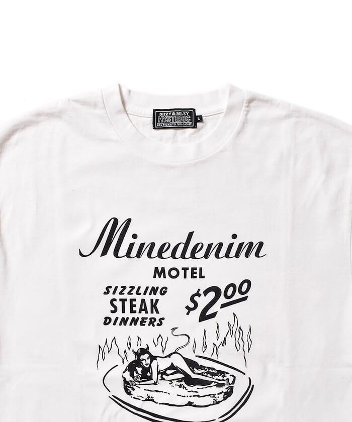 MINEDENIM(マインデニム)｜HYSTERIC GLAMOUR×MINEDENIM T-SH｜正規通販