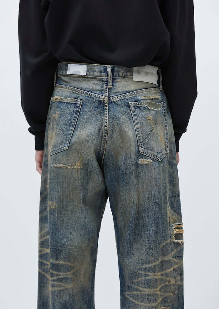 NEIGHBORHOOD(ネイバーフッド)｜SAVAGE DENIM DP WIDE PANTS｜正規通販