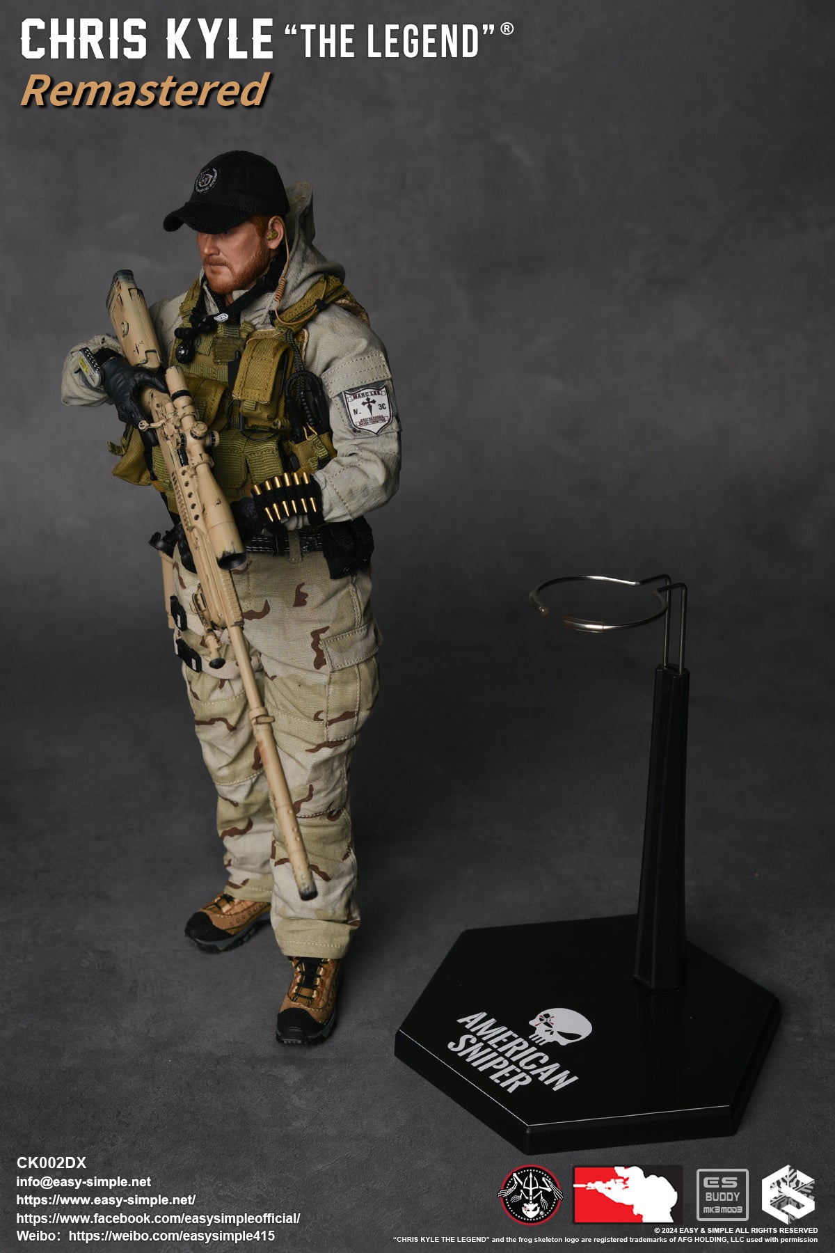 1:6 Chris Kyle the Legend Remastered Action Figure