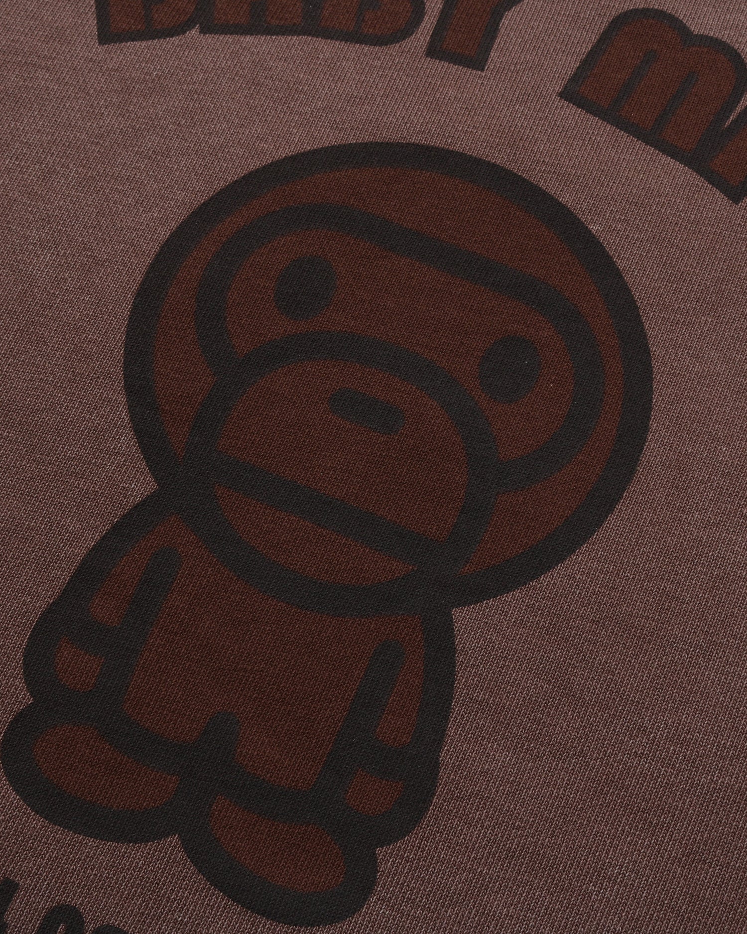 A BATHING APE® Garment Dye Baby Milo Relaxed Fit Crewneck