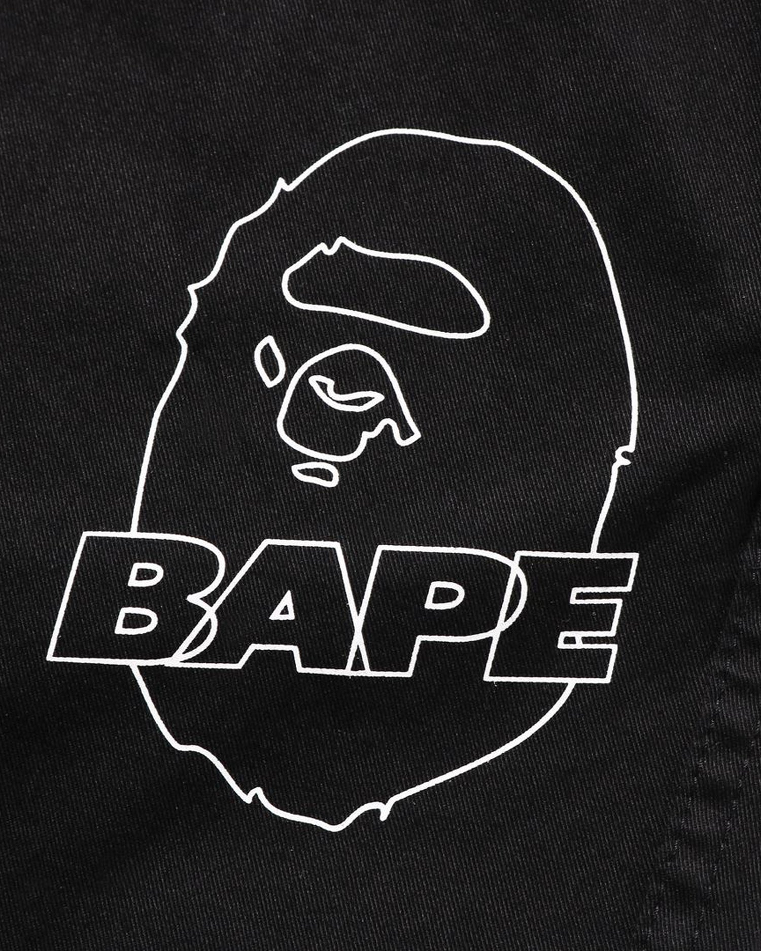 A BATHING APE® Kids BAPE Ape Head Curved Pants | Bape official