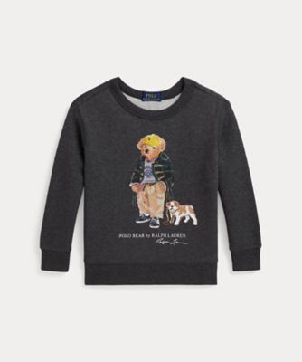 Polo ベア ヘザード フリース スウェットシャツ