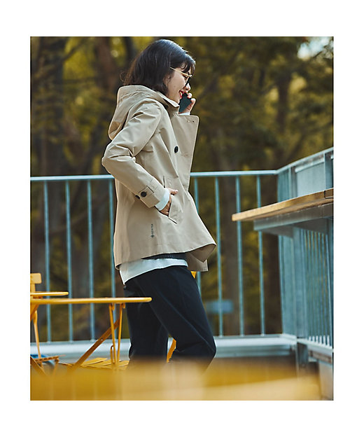 GORE－TEX ゴアテックス 防水 防風 透湿 フーデッド ショート