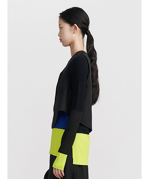 WAVE ASYMMETRY VEST【セットアップ着用可能