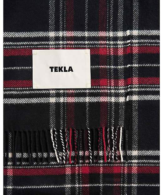 ブランケット Black Plaid | TEKLA/テクラ | 三越伊勢丹