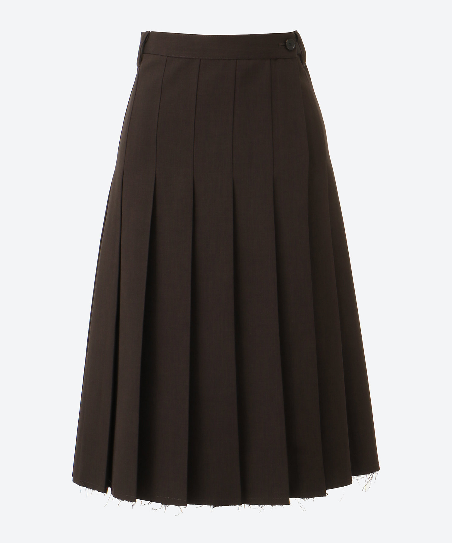 POLYESTER W CLOTH PLEATS SKIRT