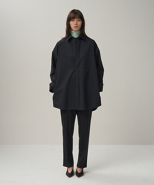 COMPACT WOOL ｜ タックパンツ（PRAGGW0808