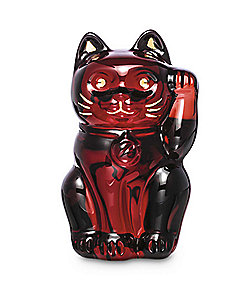 まねき猫 レッド（2613002） | Baccarat/バカラ | 三越伊勢丹