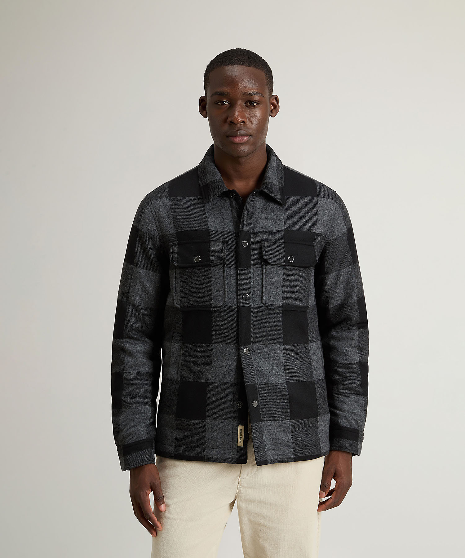ウールチェック アラスカン シャツジャケット／WOOL CHECK