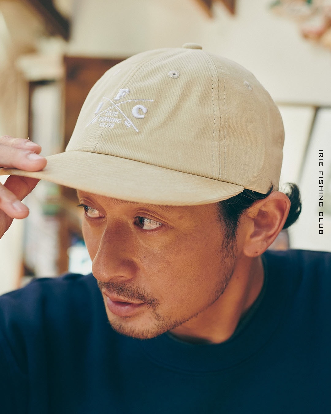 NEW ITEM】-CROSS ROD CORDUROY CAP- | IRIE FISHING CLUB