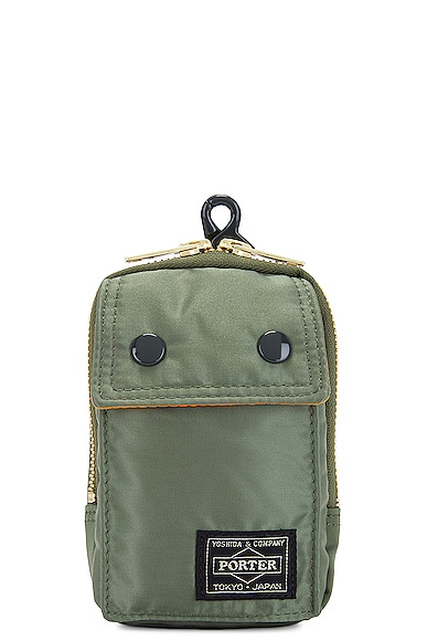 Porter-Yoshida & Co. Tanker Pouch in Sage Green | FWRD
