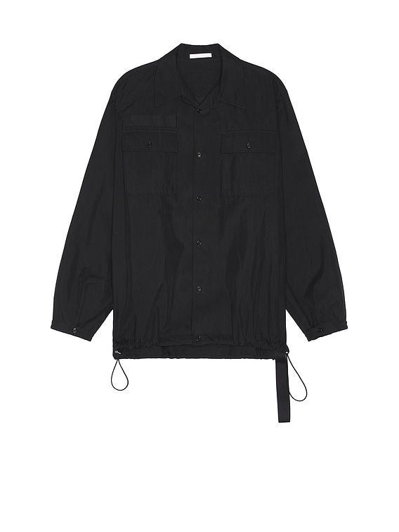 Helmut Lang Uniform Shirt in Black | FWRD