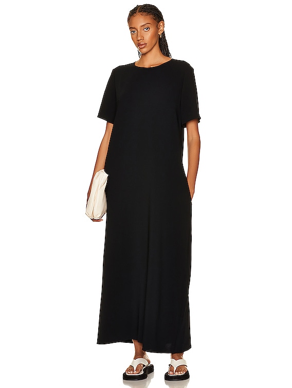 The Row Robi Dress in Black | FWRD