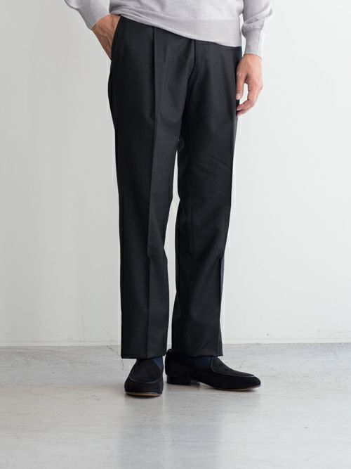 GERMANO ジェルマーノ ウールスラックス NEW CLASSIC GRAY | ITAL