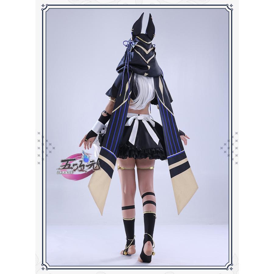 三分妄想 原神 コスプレ セノ メイド服 衣装 ※ウィッグ 追加可能 : 五