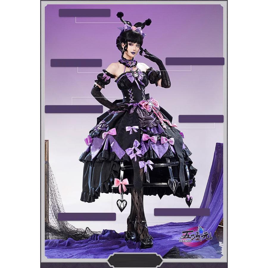 三分妄想 第五人格 コスプレ 血の女王×クロミ サンリオコラボ 衣装