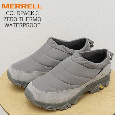 MERRELL（メレル） 爆買 COLDPACK 3 ZERO THERMO WATERPROOF コールド