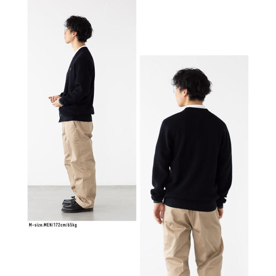 FRED PERRY（フレッドペリー） ワッフル ステッチ カーディガン K6508