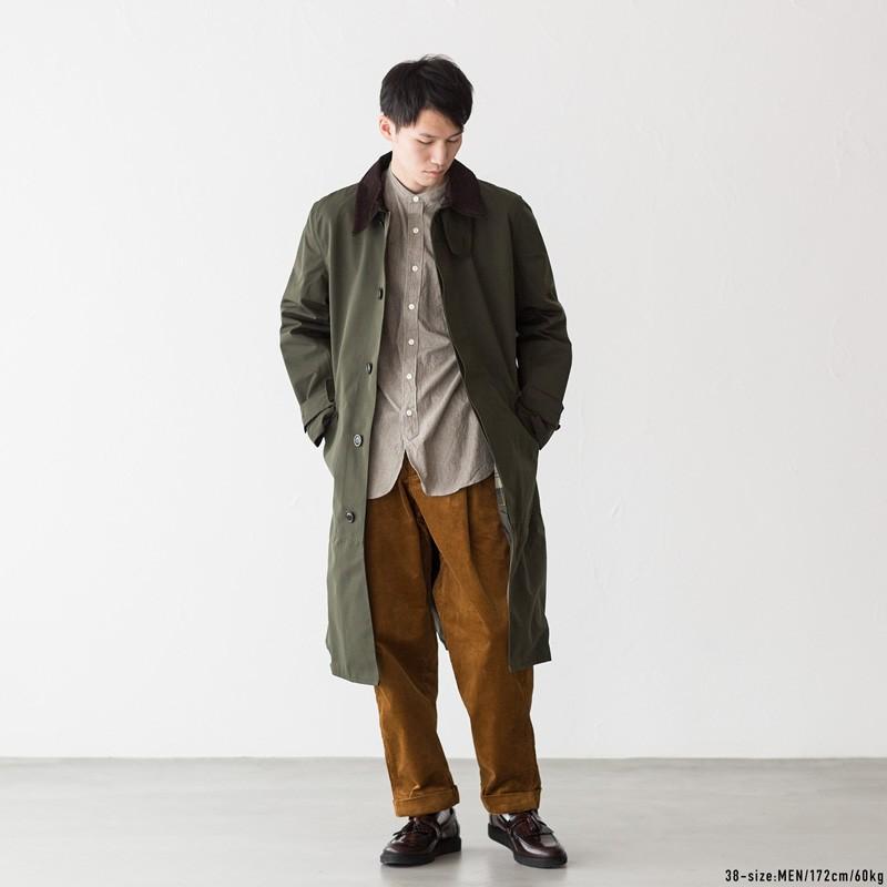 バブアー シングルブレステッド コート 2レイヤー MCA0601 ノン
