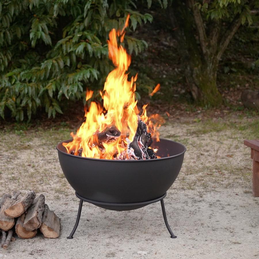 Fire Pit BOWL ファイヤーピット・ボウル（焚火台）81cm : ファイヤー