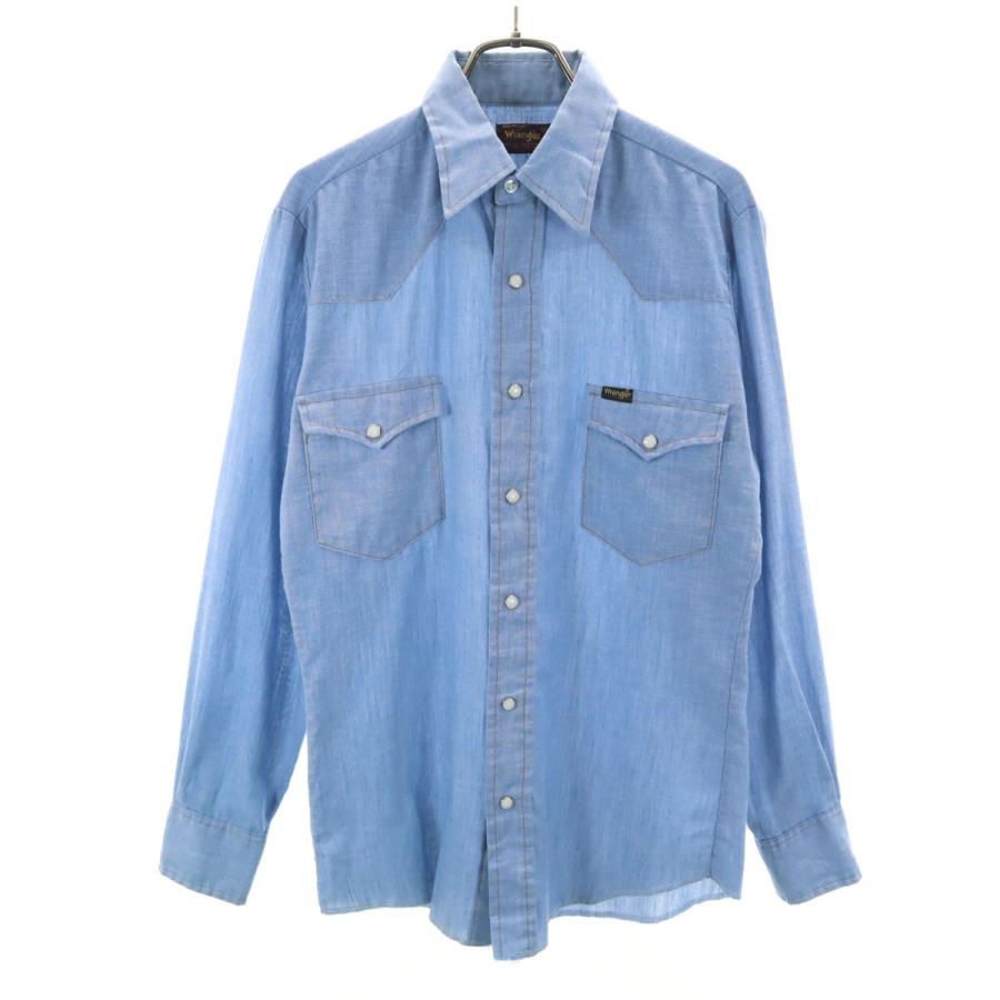 Wrangler（ラングラー） 80s ヴィンテージ USA製 長袖 ウエスタン