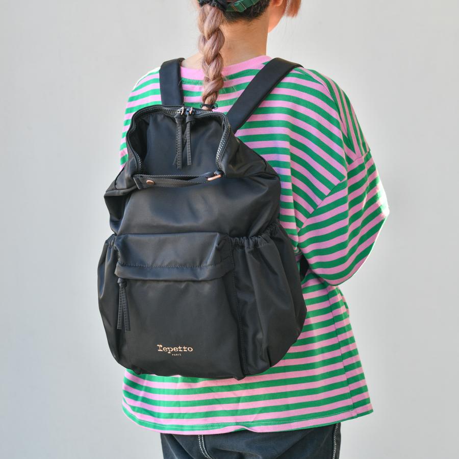 repetto（レペット） リュック バックパック スーブルソー ブラック 黒