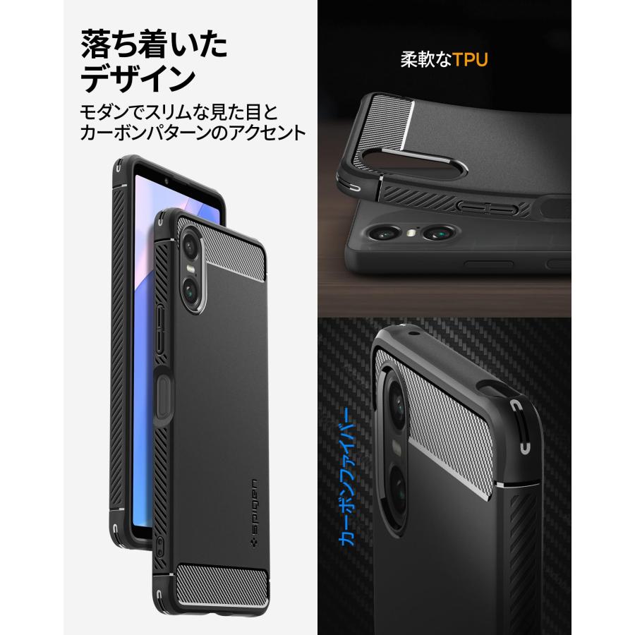 Spigen（シュピゲン） Spigen Xperia 10 VI ケース ストラップホール