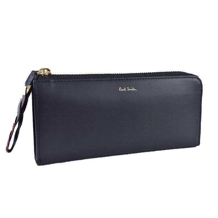 Paul Smith（ポール・スミス） 財布 長財布 レディース ネイビー L字